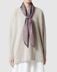 “Song at Feet” scarf