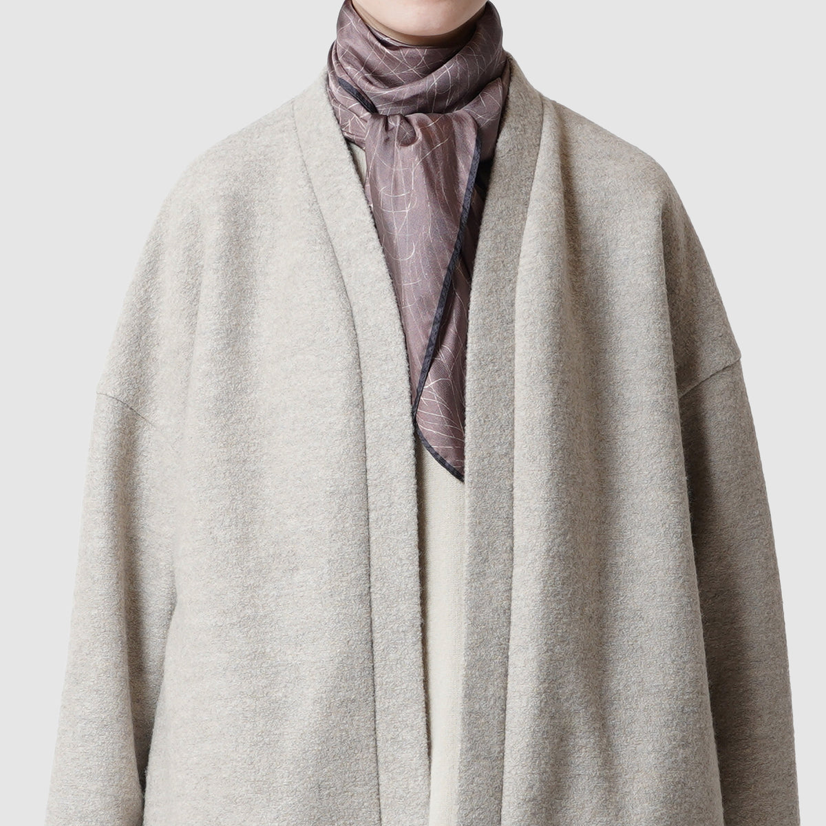 “Song at Feet” scarf