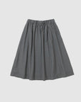 Check gather skirt