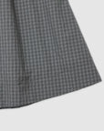 Check gather skirt