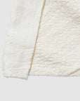 Silk shaggy check shawl